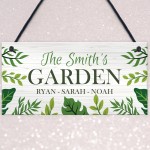 PERSONALISED Garden Signs And Plaques Gardening Gifts Deocr