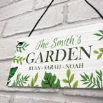 PERSONALISED Garden Signs And Plaques Gardening Gifts Deocr