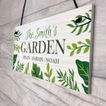 PERSONALISED Garden Signs And Plaques Gardening Gifts Deocr