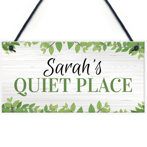 Garden Signs And Plaques Personalised Garden Shed Outdoor