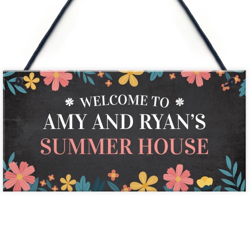 Sign For Summerhouse Garden Shed Decking Outdoor Plaque