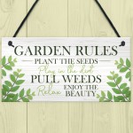Garden Plaque Gift Summerhouse Decking Shed Sign Home Decor