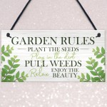 Garden Plaque Gift Summerhouse Decking Shed Sign Home Decor