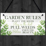 Garden Plaque Gift Summerhouse Decking Shed Sign Home Decor