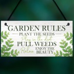 Garden Plaque Gift Summerhouse Decking Shed Sign Home Decor