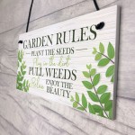 Garden Plaque Gift Summerhouse Decking Shed Sign Home Decor