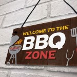 Funny BBQ Sign Barbecue Sign Welcome Sign Garden Summerhouse