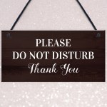 Do Not Disturb Sign Hotel Guest House Housekeeping Sign