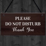Do Not Disturb Sign Hotel Guest House Housekeeping Sign
