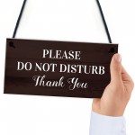 Do Not Disturb Sign Hotel Guest House Housekeeping Sign