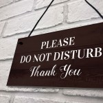 Do Not Disturb Sign Hotel Guest House Housekeeping Sign