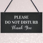 Do Not Disturb Thank You Door Sign Hotel Guest House Sign