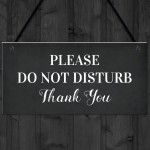 Do Not Disturb Thank You Door Sign Hotel Guest House Sign