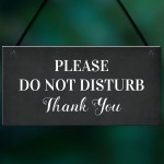 Do Not Disturb Thank You Door Sign Hotel Guest House Sign