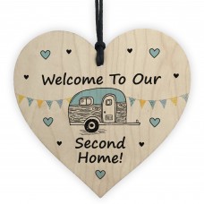 Caravan Sign Hanging Door Plaque Welcome Sign Second Home 