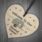 Caravan Sign Hanging Door Plaque Welcome Sign Second Home 