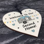 Caravan Sign Hanging Door Plaque Welcome Sign Second Home 
