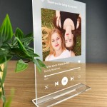 Best Friend Plaque Friendship Gift Personalised Song Plaque