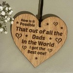 Funny Dad Gifts Birthday Fathers Day Gift For Him Engraved Heart