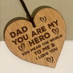 Dad Gifts For Fathers Day Birthday Engraved Heart Gift For Him