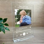 Dad Gifts Freestanding Plaque Song Fathers Day Gift Plaque Gift