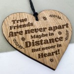 Best Friend Gift Engraved Heart Thank You Friendship Gifts