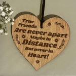 Best Friend Gift Engraved Heart Thank You Friendship Gifts