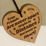 Best Friend Gift Engraved Heart Thank You Friendship Gifts
