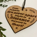 Best Friend Gift Engraved Heart Thank You Friendship Gifts