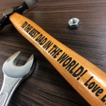 Dad Gift - Dad Engraved Hammer - Gifts For Dad From Daughter Son