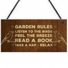 Garden Plaque For Outside Garden Summerhouse Sign Hanging 