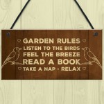 Garden Plaque For Outside Garden Summerhouse Sign Hanging 