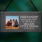 Personalised Photo Plaque Friendship Gift Custom Gift For Friend