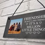 Personalised Photo Plaque Friendship Gift Custom Gift For Friend