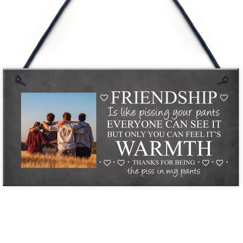 Personalised Photo Plaque Friendship Gifts For Best Friend