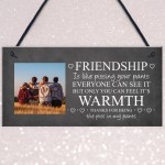 Personalised Photo Plaque Friendship Gifts For Best Friend