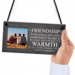 Personalised Photo Plaque Friendship Gifts For Best Friend