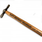 Personalised Unique Birthday Gift For Grandad Gifts Hammer