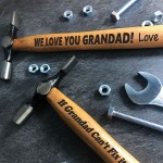 Grandad Gifts From Grandchildren Engraved Hammer Personalised