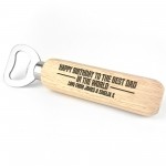 Best Dad Birthday Gifts Personalised Engraved Opener Gifts