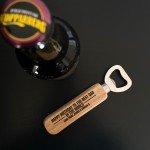 Best Dad Birthday Gifts Personalised Engraved Opener Gifts