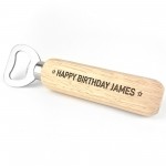 Personalised Birthday Gift For Him Engraved Opener Gifts