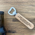 Personalised Happy Fathers Day Gift For Dad Engraved Opener