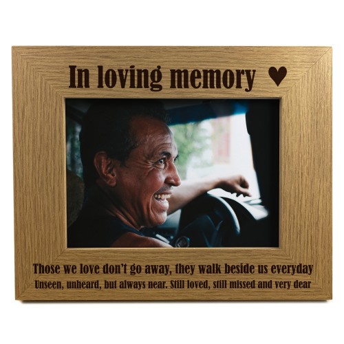 Memorial Photo Frame In Loving Memory Picture Frame Memorial