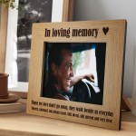 Memorial Photo Frame In Loving Memory Picture Frame Memorial