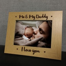 Me And My Daddy Photo Frame Unique Birthday Gift Fathers Day