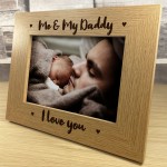 Me And My Daddy Photo Frame Unique Birthday Gift Fathers Day