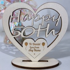 Personalised 50th Birthday Gift For Dad Mum Uncle Brother Sister