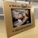  Novelty Gift For Dad Step Dad Birthday Personalised Photo Frame