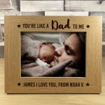  Novelty Gift For Dad Step Dad Birthday Personalised Photo Frame